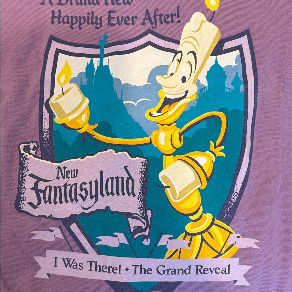 NWOT Walt Disney World New Fantasyland Tee
